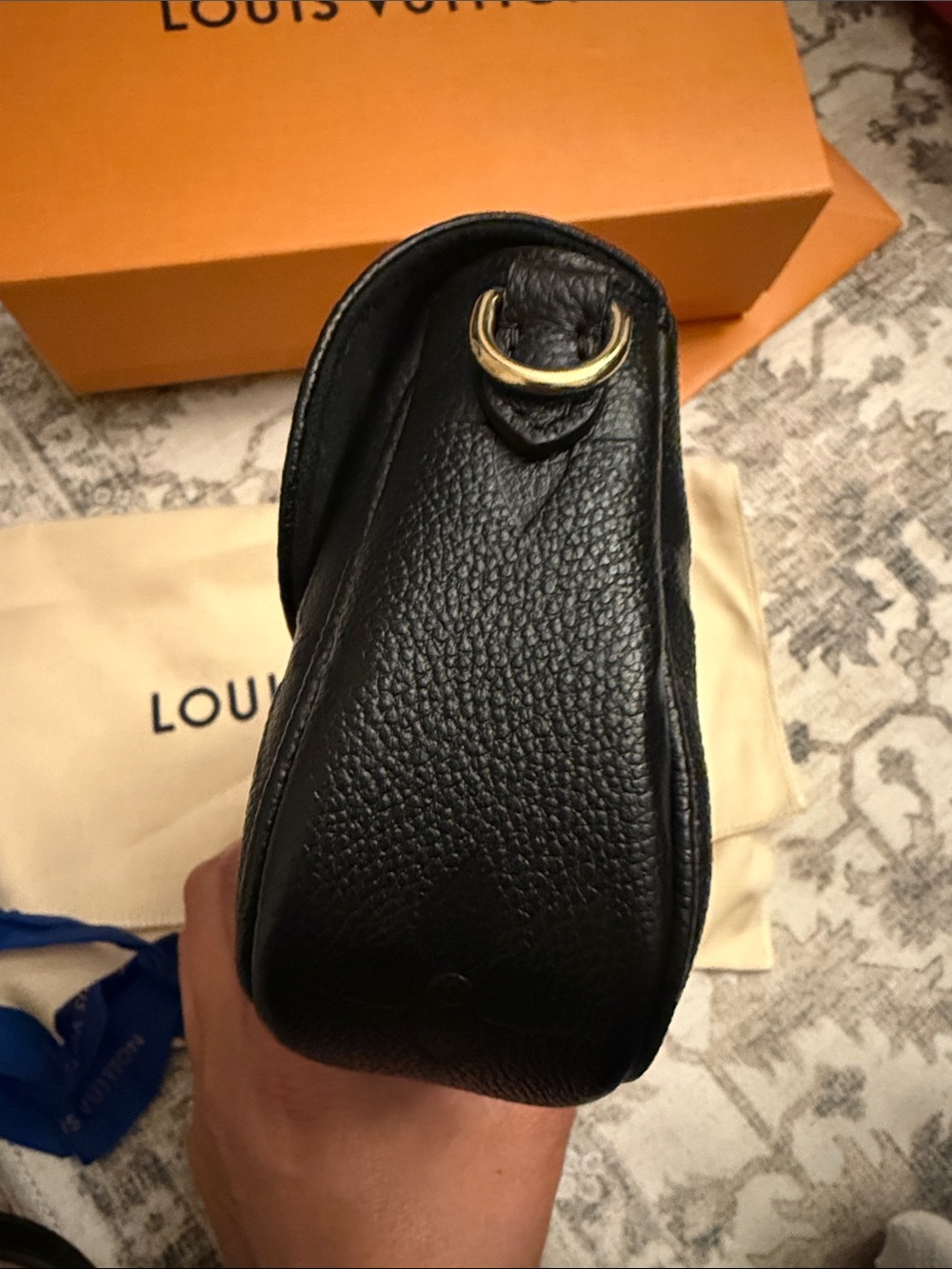 AUTHENTIC Louis Vuitton Empreinte Wallet On Chain Ivy - Picture 8 of 15